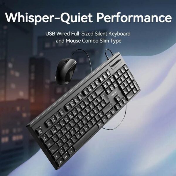 art_ven-tec20combo20ktybg-es_2 Teclado y Ratón Vention KTYBG-ES - Combo Cableado Negro