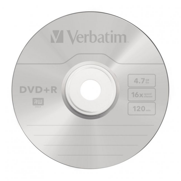 DVD-R Verbatim Advanced AZO 16X - Tarrina de 50 unidades