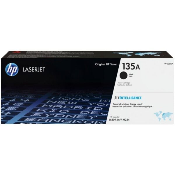 Tóner Original HP 135A Negro - 1.100 Páginas - Compatible con Impresoras HP M209, MFP, M234