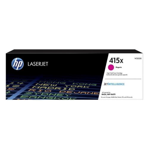 Tóner Original HP 415X XL Magenta - 6000 Páginas - Alta Calidad