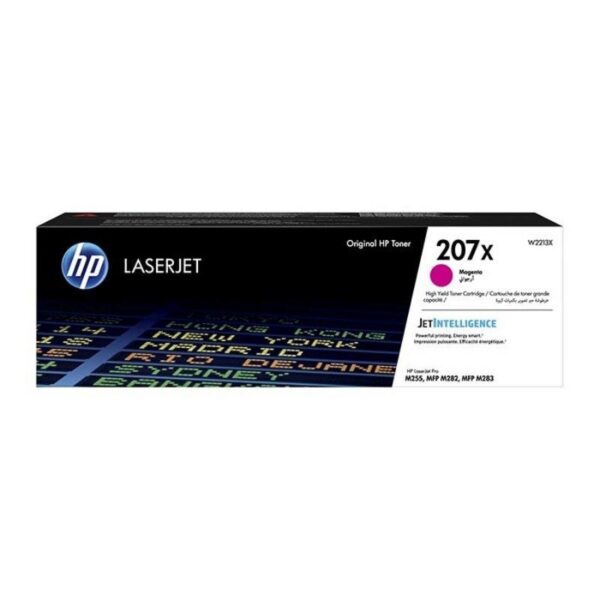 Tóner Original HP 207X XL Magenta - Alta Capacidad y Calidad Profesional