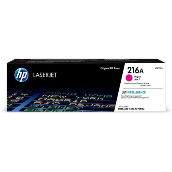 Tóner Original HP 216A Magenta - 850 Páginas - Compatible con HP Color LaserJet Pro