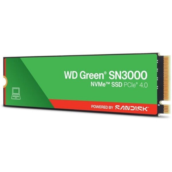 Disco SSD SanDisk WD Green SN3000 2TB/ M.2 2280 PCIe Gen4/ Full Capacity