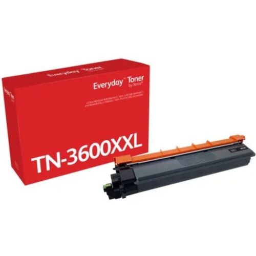 Tóner Compatible Brother TN3600XXL - Negro - Alta Capacidad 11.000 Páginas