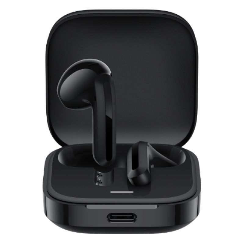 Auriculares Bluetooth Xiaomi Redmi Buds 6 Active - 6h Autonomía + Estuche de Carga - Negros