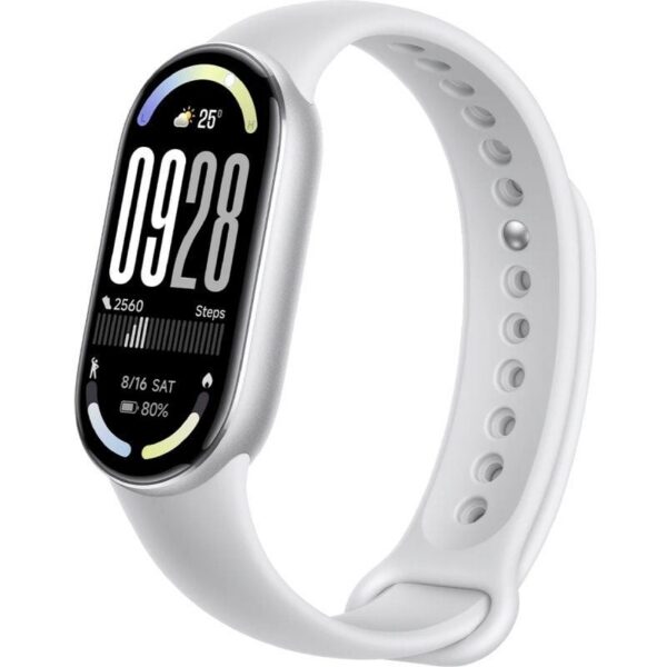 Pulsera Xiaomi Smart Band 10 - Plata - Monitor de Actividad Física y Sueño