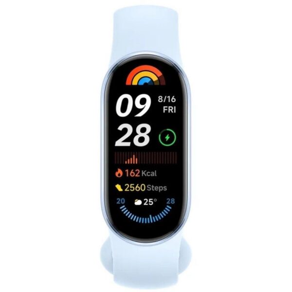 Xiaomi Smart Band 9 - Pulsera Inteligente con Pantalla AMOLED 1.62" y 1200 Nits - Azul Ártico