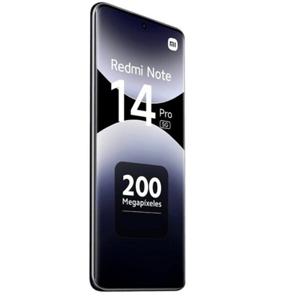Xiaomi Redmi Note 14 Pro 5G - 8GB/256GB - Pantalla AMOLED 6.67" - Cámara 200MP - Negro Medianoche