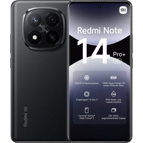 art_xia-sp20note14pp205g208-25620bk_1-1 Xiaomi Redmi Note 14 Pro+ 8GB/256GB 5G - Negro: Potencia y Estilo