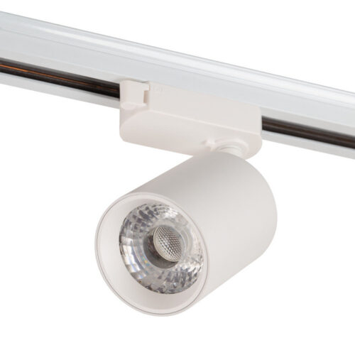 Foco de Carril Monofásico 10W COB Regulable Flicker Free Blanco 4000ºK [1916-TL-10W-M-W]