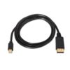 art_ais-cab20a124-0131_2 Cable Mini DisplayPort Aisens A124-0131/ DisplayPort Macho - Mini DisplayPort Macho/ Hasta 5W/ 2300Mbps/ 2m/ Negro