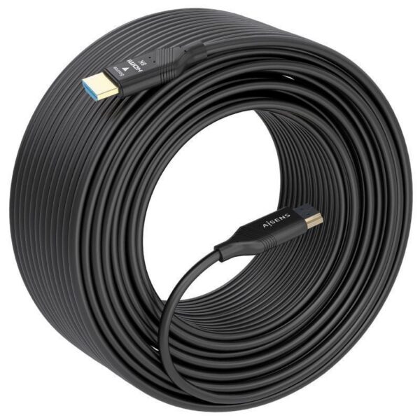 art_ais-cab20a153-0937_2 Cable HDMI 2.1 AOC 8K Aisens A153-0937/ HDMI Macho - HDMI Macho/ 30m/ Negro