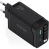 art_ais-carga20asch-65w3p071-bk_1 Cargador de Pared GaN Aisens ASCH-65W3P071-BK/ 1xUSB Tipo-C/ 1xUSB/ 65W/ Negro