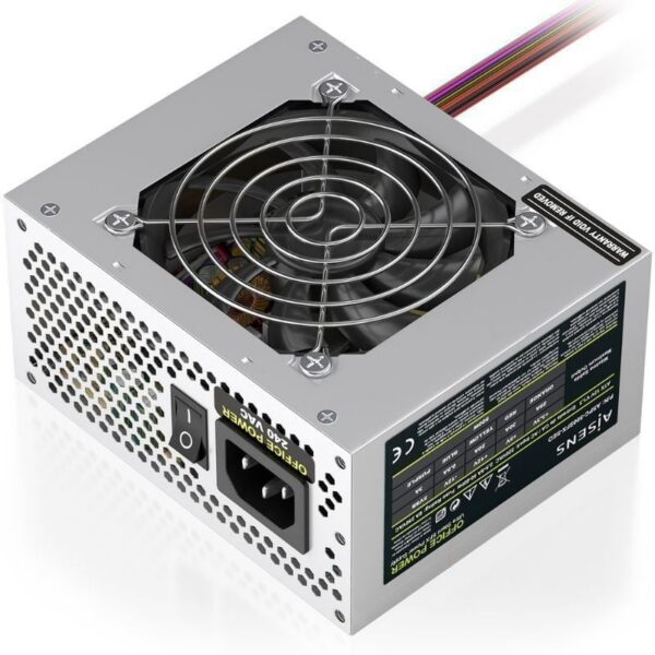 Fuente de Alimentación SFX Aisens ASPC-500SFX-SEO/ 500W/ Ventilador 8cm