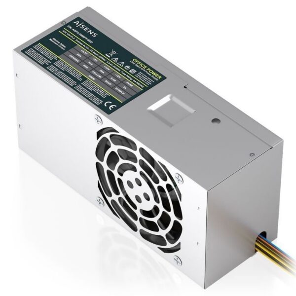 Fuente de Alimentación TFX Aisens ASPC-500TFX-SEO/ 500W/ Ventilador 8cm