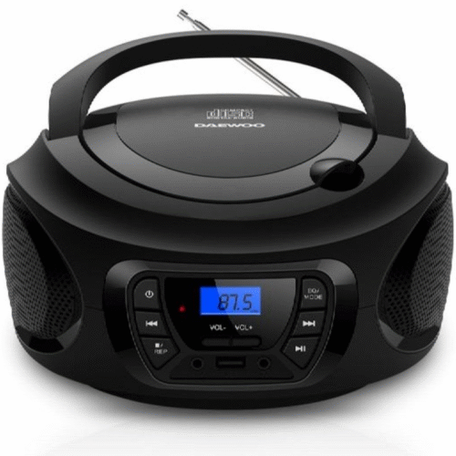 Radio CD Daewoo DW3011/ 4W/ Negro