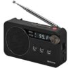 Radio Portátil Aiwa RS-77PLLBK - Reproductor MP3 con Batería Recargable y USB