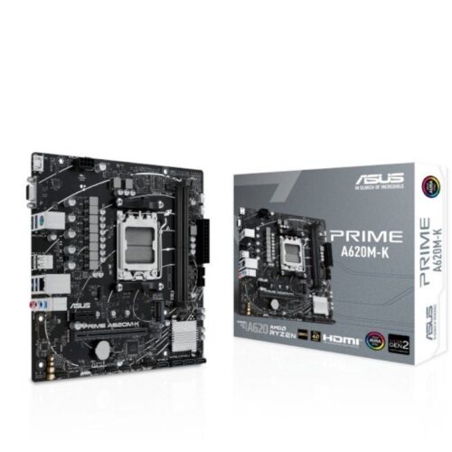 art_asu-pb20prime20a620m-k_1 Placa Base Asus Prime A620M-K Socket AM5/ DDR5/ PCIe 4.0/ Micro ATX