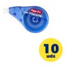 art_bic-tippexeasycorrect12m2010u_1 Caja de Correctores de Escritura en Cinta Bic Tipp-Ex Easy Correct/ 4.2mm x 12m/ 10 unidades
