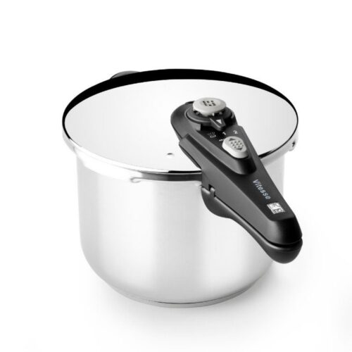 art_bra-olla20a185104_1 Olla a Presión Bra Vitesse A185104/ Ø24cm/ 9L/ Acero Inoxidable/ Apta para Inducción
