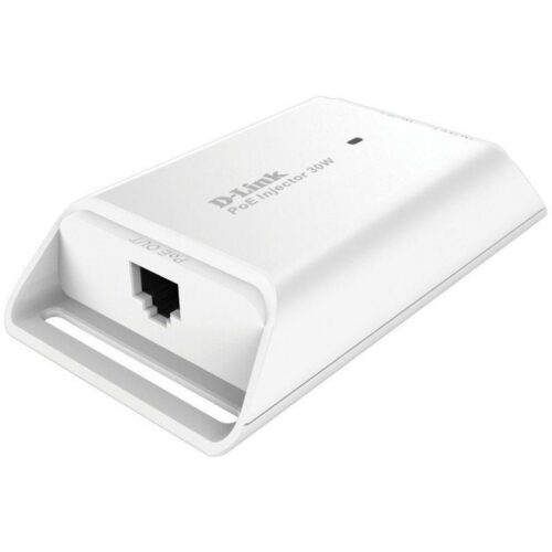 Inyector PoE Gigabit D-Link DPE-301GI - 2 Puertos RJ45, 802.3at/af