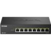 Switch D-Link DMS-108P/E 8 Puertos/ RJ-45 Gigabit 10/100/1000 PoE