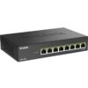 Switch D-Link DMS-108P/E 8 Puertos/ RJ-45 Gigabit 10/100/1000 PoE