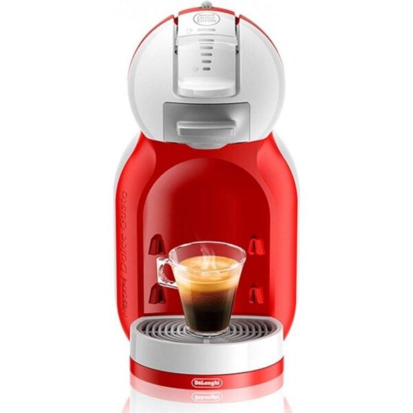 Cafetera Dolce Gusto Mini Me - 15 Bar - Blanco y Rojo - De'Longhi