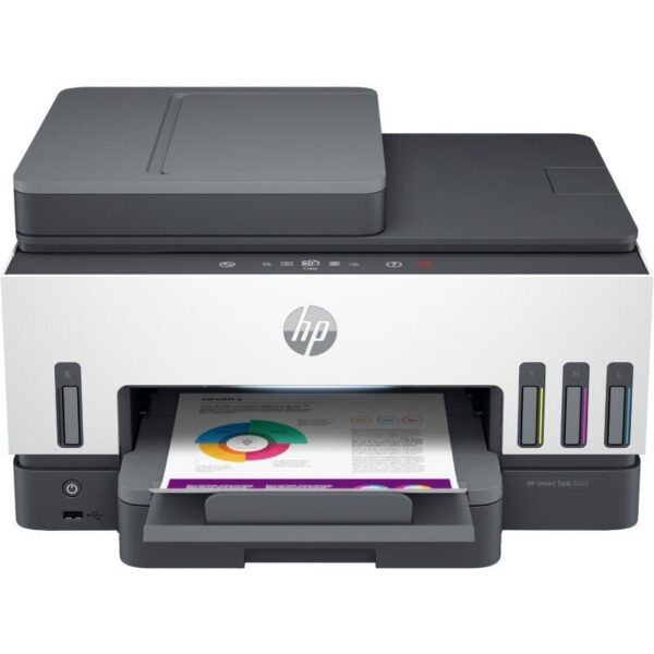 HP Smart Tank 7605 Multifunción: Impresión, Copia, Escaneo y Fax con WiFi y Tinta Recargable