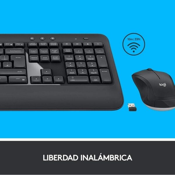 Teclado y Ratón Inalámbrico Logitech MK540 Advanced - Confort y Precisión
