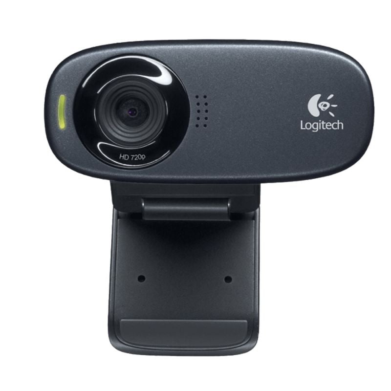 Webcam Logitech C310 HD 720p - Videollamadas Nítidas y Claras