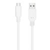 Cable USB 2.0 Nanocable 1.5m - Blanco - USB-C a USB-A
