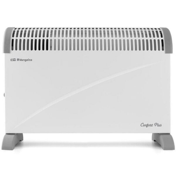 Convector Orbegozo CV 4000 A - 3 Potencias (750W/1250W/2000W) - Calentamiento Rápido y Seguro