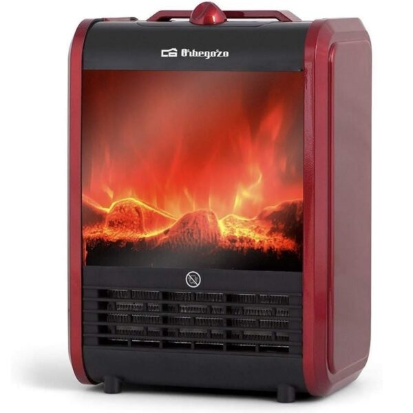 Chimenea Eléctrica Orbegozo CM 9015 - Calor y Elegancia en 2 Potencias (750W-1500W)