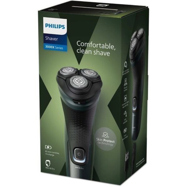 art_phpae-afe20ss3000x20x3052_2 Afeitadora Philips Shaver Series 3000X X3052/ con Batería/ 2 Accesorios
