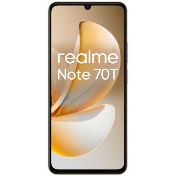 Smartphone Realme Note 70T 4GB/ 256GB/ 6.74"/ Dorado Playa