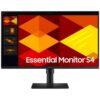Monitor Profesional Samsung Essential Monitor S4 S27D402GAU 27"/ Full HD/ Regulable en altura/ Negro