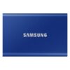 Disco Externo SSD Samsung Portable T7 2TB/ USB 3.2/ Azul