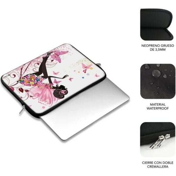 Funda Portátil Trendy Sleeve Neo Hada - Protección 3mm para 13.3''-14''