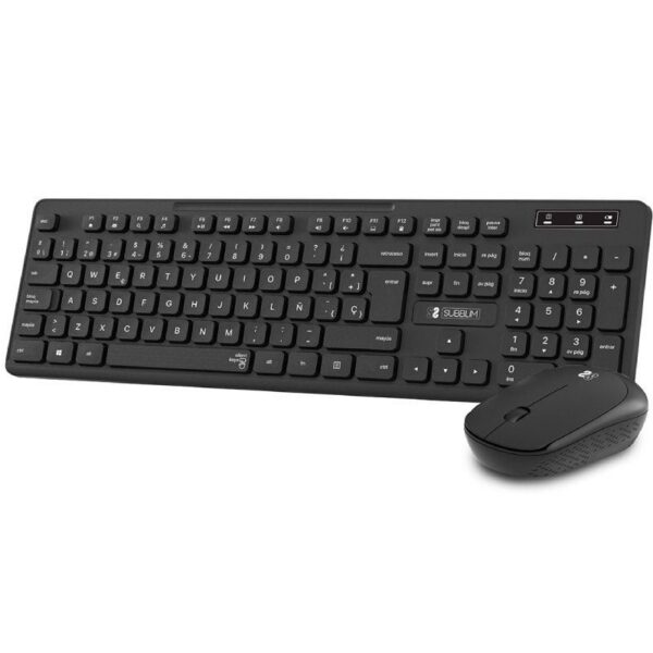 Teclado y Ratón Inalámbrico Business Slim Silencioso 2.4G - Combo Profesional