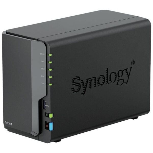 art_syn-nas20ds22520plus206gb208tb_2 Synology DiskStation DS225+ NAS 2 Bahías - 8TB - 2.5GbE - Ideal para Hogar y Pequeñas Empresas