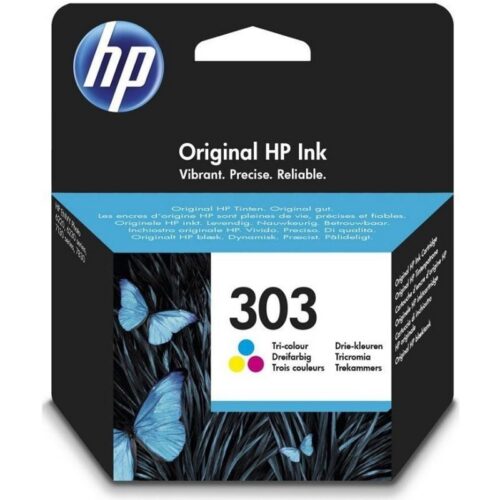 Cartucho de Tinta Original HP 303 Tricolor - Calidad Profesional para Impresiones Vibrante