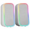 Altavoz Bluetooth Gaming Mars MS-OM 20W con RGB - Sonido Inmersivo