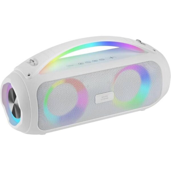 art_tac-alt20ms-pulse20wh_1 Altavoz con Bluetooth Mars Gaming MS-PULSE/ 50W RMS/ 2.0/ Blanco