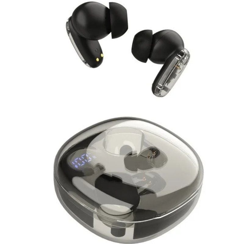 Auriculares Bluetooth Mars Gaming MHIB2 - 24h Autonomía + Estuche Carga LED