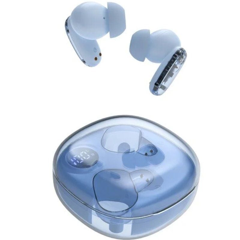 Auriculares Bluetooth Mars Gaming MHIB2 - 24h Autonomía con Estuche de Carga LED
