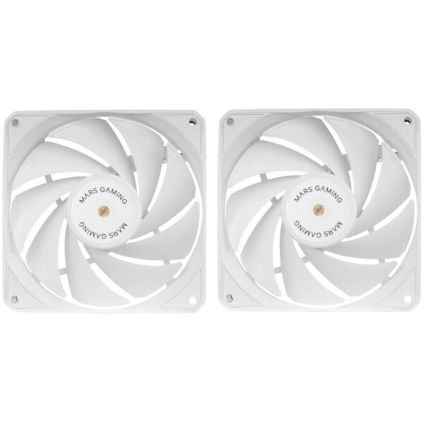 art_tac-ref20mf-nclx220wh_1 Pack 2 Ventiladores Mars Gaming MF-NCLX2 120mm - Refrigeración Silenciosa y Potente