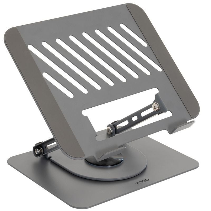 Soporte Elevador TooQ PH-DAFNE-G 360° para Portátil/Tablet 11-17"
