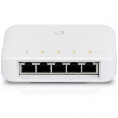 Switch Ubiquiti USW-Flex 5 Puertos PoE - Pack 3 Unidades