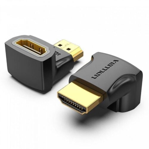 art_ven-adp20aiob0-2_1 Adaptador HDMI 4K 90º Macho-Hembra - Pack 2 Unidades
